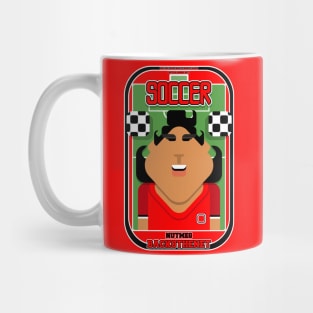 Soccer/Football Red and Black - Nutmeg Backothenet - Indie version Mug